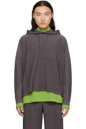 Issey Miyake Purple Monthly Color December Hoodie