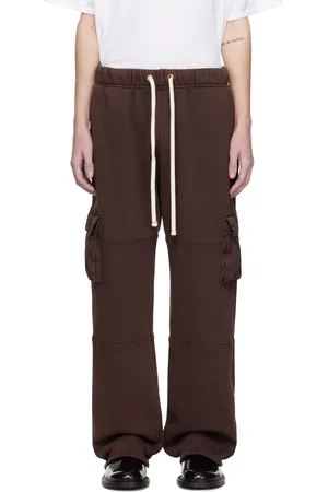 Les Tien Brown Heavyweight Cargo Pants