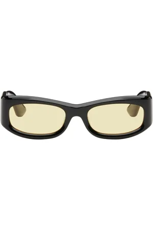 PORT TANGER SSENSE Exclusive Black Saudade II Sunglasses