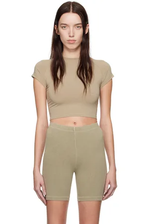 SKIMS New Vintage Cropped Raglan T-shirt