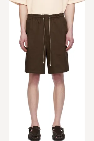 Camiel Fortgens Brown Knee Shorts