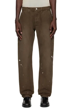 JOHN ELLIOTT Brown Work Trousers