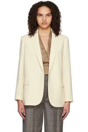 THEORY Off-White Relaxed Blazer