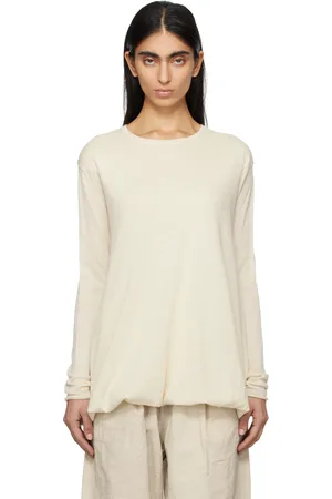 Lauren Manoogian Off-White Balloon Pullover