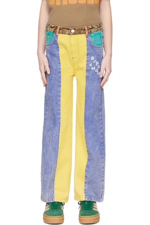 Bobo Choses Kids Color Block Jeans