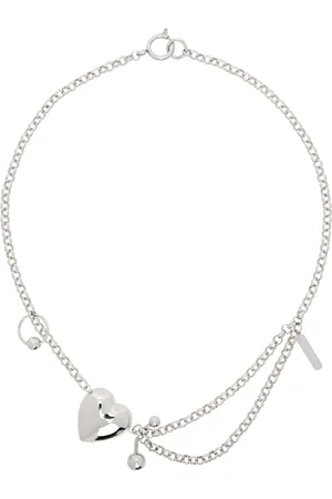 Justine Clenquet Silver Curtis Necklace