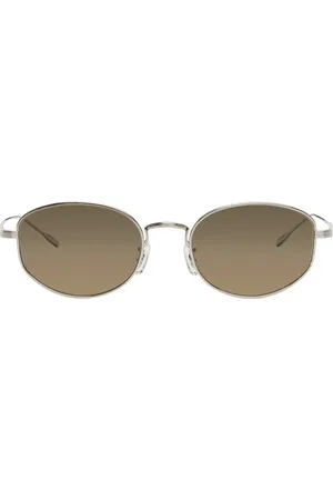 Oliver Peoples Silver Estra Sunglasses