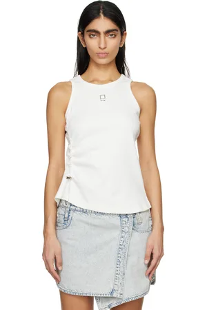 WOOYOUNGMI White Hardware Tank Top