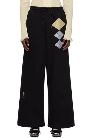 OPEN YY Argyle Wide Sweatpants