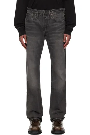 Ralph Lauren Black Straight Fit Wide Width Jeans
