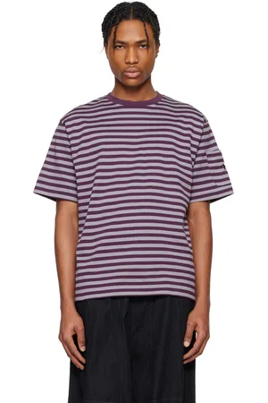Pins & Needles Purple Cotton Stripe T-shirt