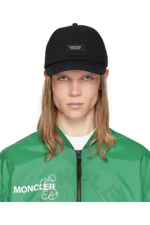 Moncler Moncler x FRGMT Black Gabardine Baseball Cap
