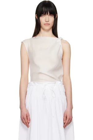 LE 17 SEPTEMBRE Asymmetrical Draped Tank Top