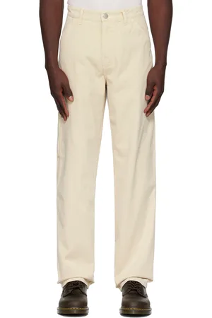 AWAKE NY Beige Embroidered Trousers