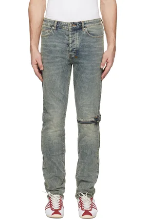 KSUBI Blue Chitch Stage Dive Caged Jeans