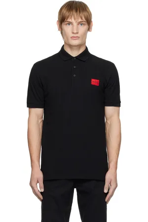 HUGO BOSS Black Logo Patch Polo