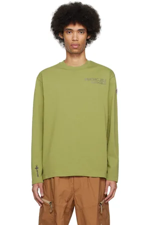 Moncler Green Manica Lunga T-Shirt
