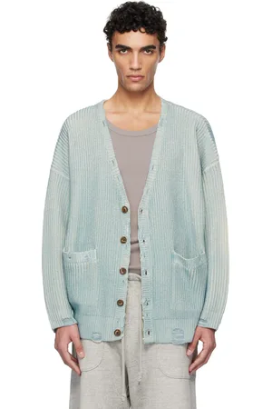 R13 Blue Oversized Cardigan