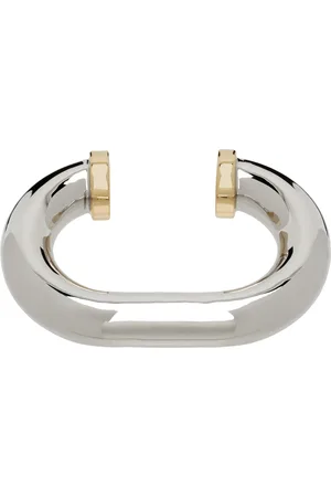 Paco rabanne Silver XL Link Cuff Bracelet