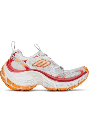 Balenciaga White & Orange 10XL Sneakers