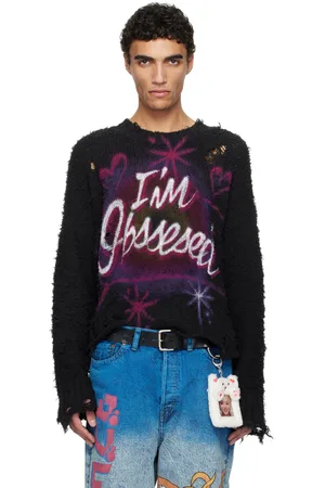 DOUBLET Airbrush Recycled Cotton Sweater