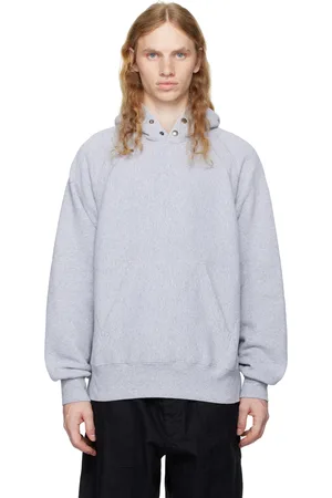 ENGINEERED GARMENTS Gray Raglan Hoodie