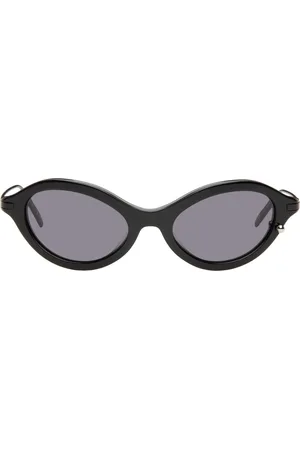 Justine Clenquet SSENSE Exclusive Black Neve Sunglasses