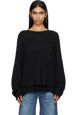 OUR LEGACY Black Double Lock Long Sleeve Sweater