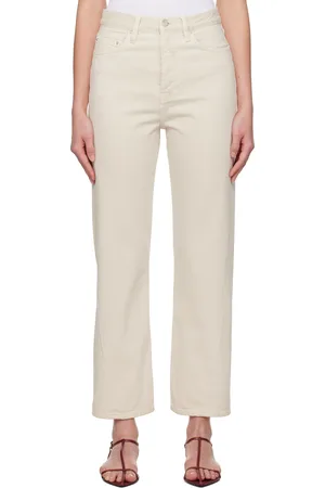 Totême Off-White Twisted Seam Jeans