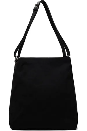 DRIES VAN NOTEN Black Large Canvas Bag