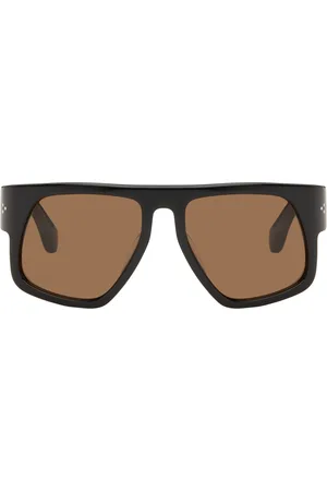 PORT TANGER Black Luna Sunglasses