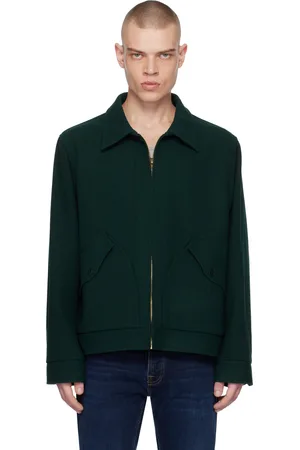 Nudie Jeans Green Blake Wool Jacket