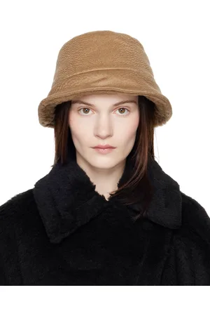 Max Mara Tan Fiducia Reversible Bucket Hat