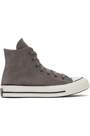 Converse Taupe Chuck 70 Heritage Color Suede Sneakers