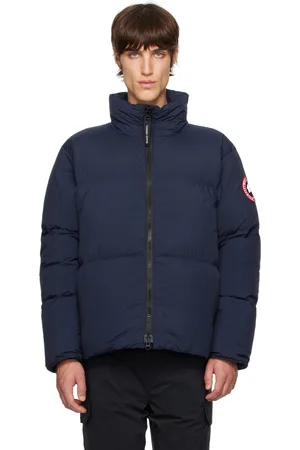 Canada Goose Navy Lawrence Puffer Down Jacket
