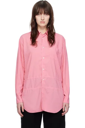 Comme des Garçons Pink Paneled Shirt