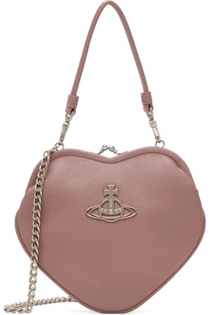Vivienne Westwood Pink Belle Heart Frame Bag