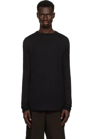 Jil Sander Black Layered Sweater