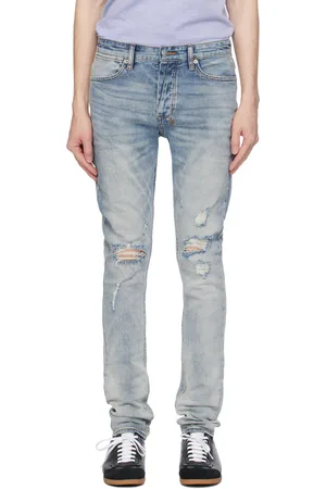 KSUBI Blue Van Winkle Skyhigh Trashed Jeans