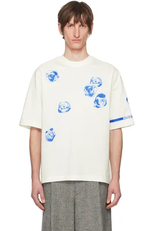 Burberry White Rose T-Shirt