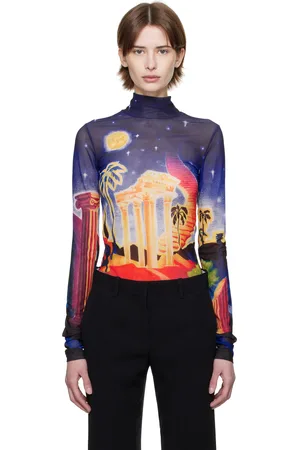 Casablanca Multicolor Mesh T-Shirt