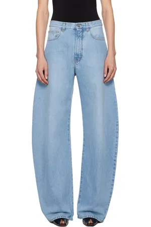 Alaïa Blue Round Jeans