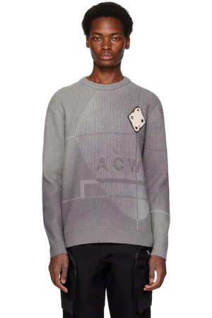 A-cold-wall* Gray Spray Sweater