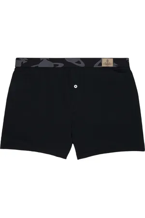 Vivienne Westwood Black Organic Cotton Jersey Boxers