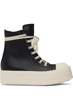 Rick Owens Black Hollywood Mega Bumper Sneakers