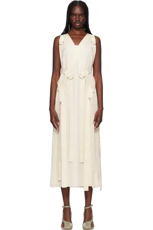 Renaissance Renaissance Off-White Samia Maxi Dress
