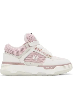 AMIRI White & Pink MA-1 Sneakers