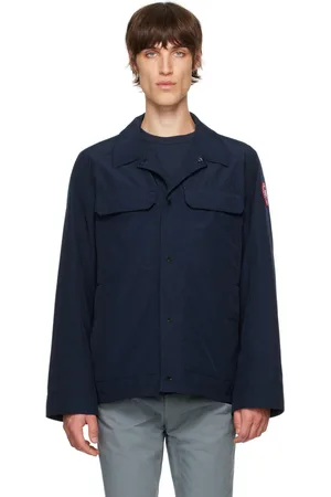Canada Goose Navy Burnaby Jacket