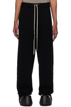 Rick Owens Black Hollywood Track Lounge Pants