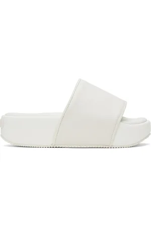Y-3 Off-White Cushioned Platform Slides